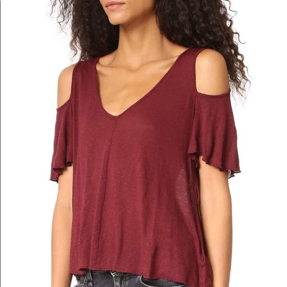 Free People Bittersweet Cold Shoulder Top - Picture 8 of 8